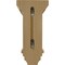 Ekena Millwork 6"W x 6 3/4"D x 12"H Large Jefferson Wood Corbel, Cherry CORW06X06X12JECH - alternate 4